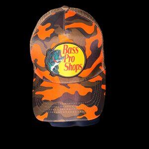 BIG BASS PRO CURVED BILL TRUCKER HAT